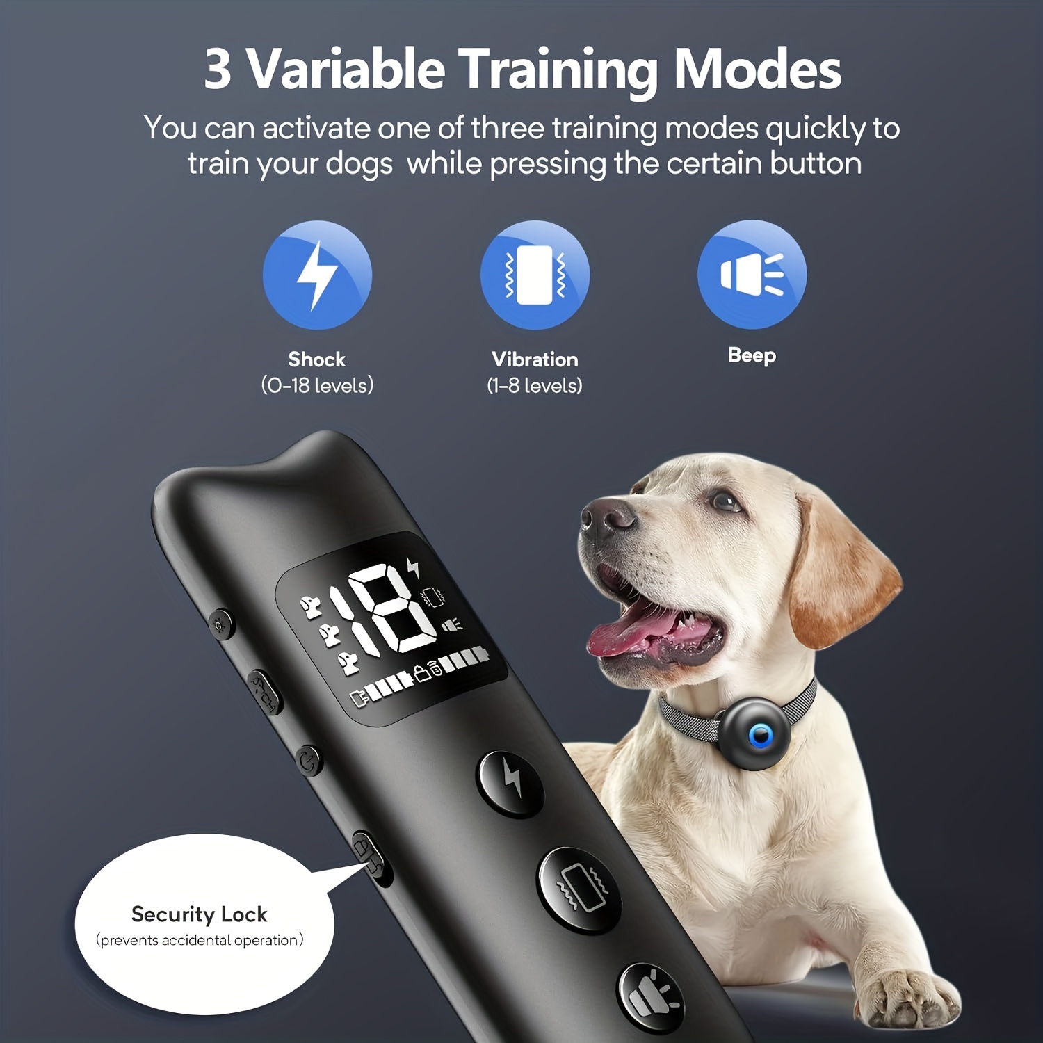 Little dog shock on sale collar and remote trainer