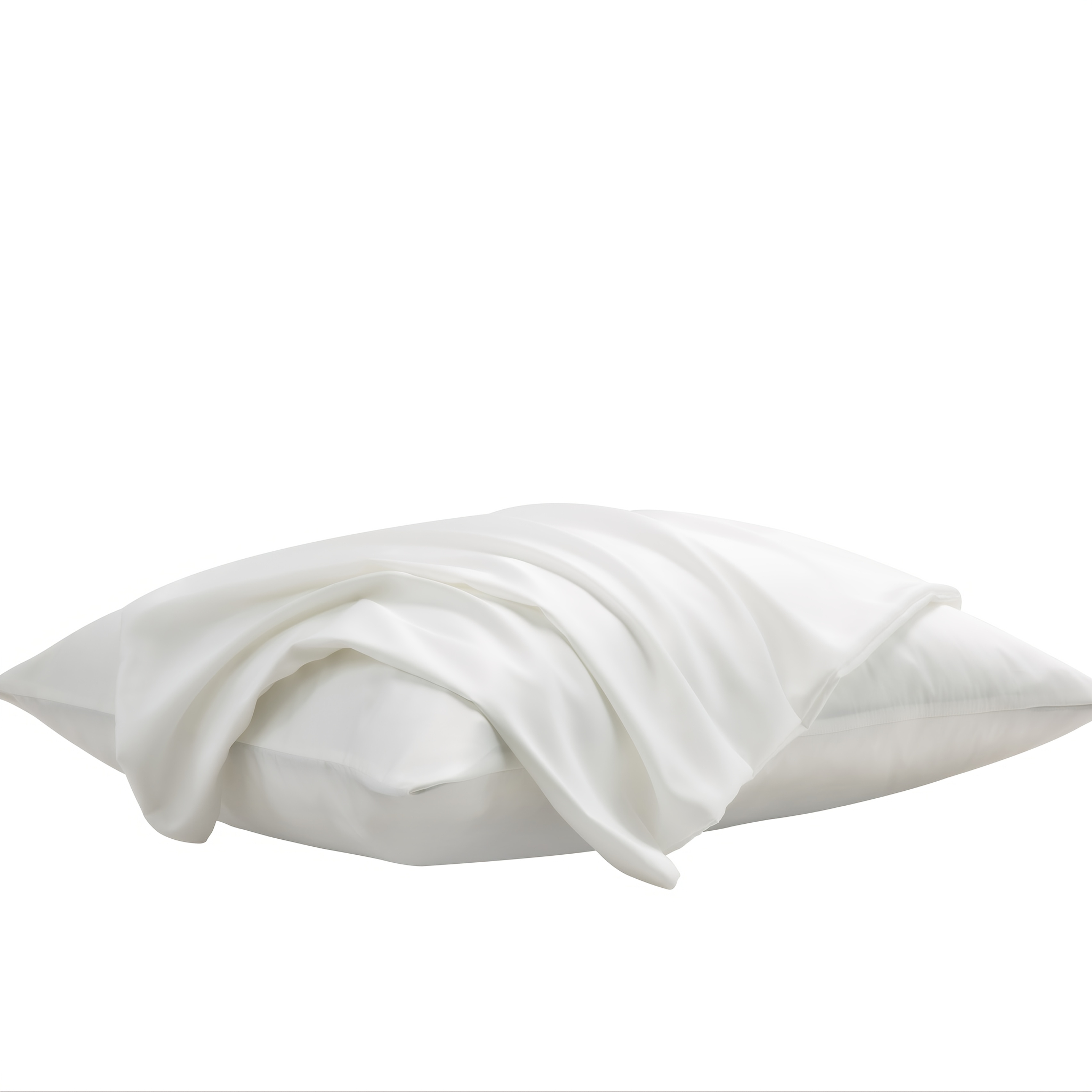 2pcs 100% Mulberry Silk Pillowcase for Hair And Light Beige, White Mulberry Silk Pillow Case with Hidden Zipper, Gifts for Women Men, Mothers Day Gifts