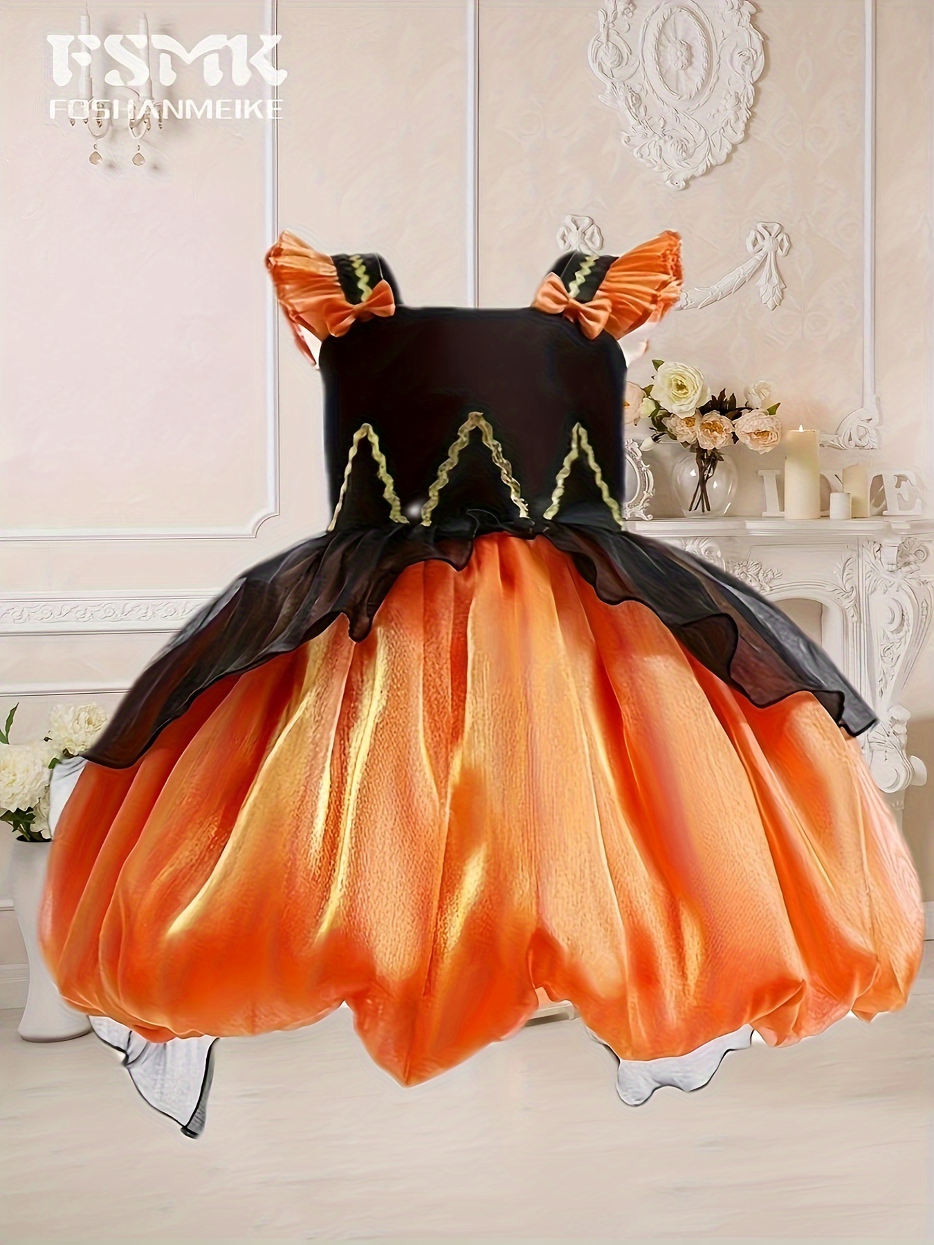 Pumpkin Tulle Dress