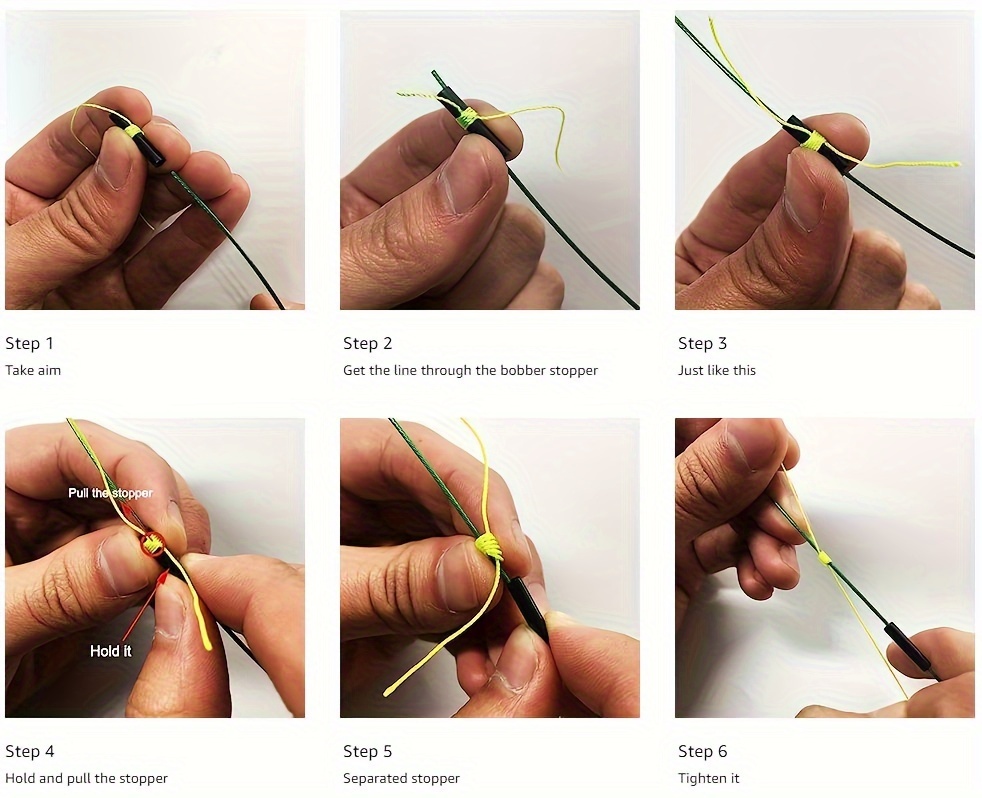 Bobber Stop Knot Diy Slip Bobber Slip Bobber SILANON For Fishing