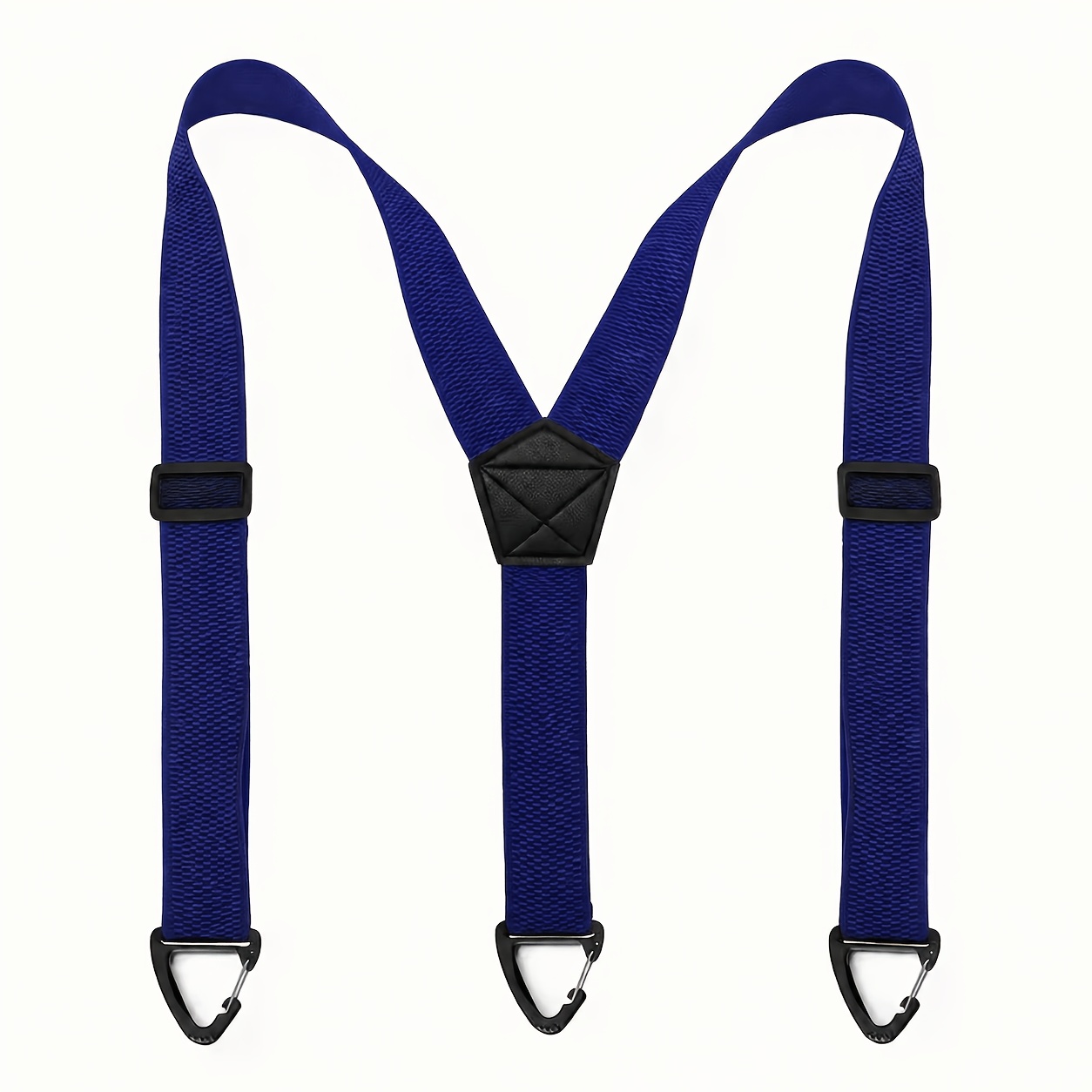 TEMU Bretelles élastiques pour homme de 1,5 pouces de large | Ceinture style sportif tissée à élasticité moyenne avec boucle élastique, portée sous