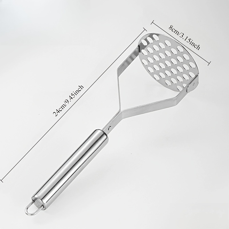 Manual Mash And Food Masher - Perfect Potatoes, Guacamole, And Baby Food Through Ergonomic Grip And Effortless Squeezing - Commercial Grade, Easy To Clean