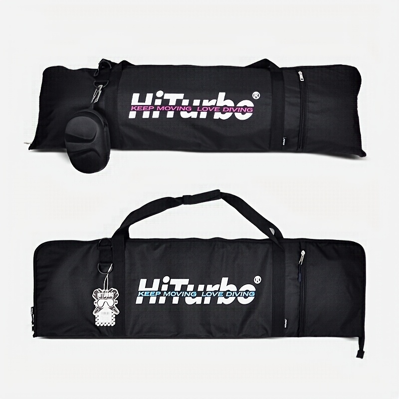 Solinder Bolsa Portátil Para Aletas De Buceo – PVC Con Correa De Hombro, Malla Transpirable 72x22x12 Cm