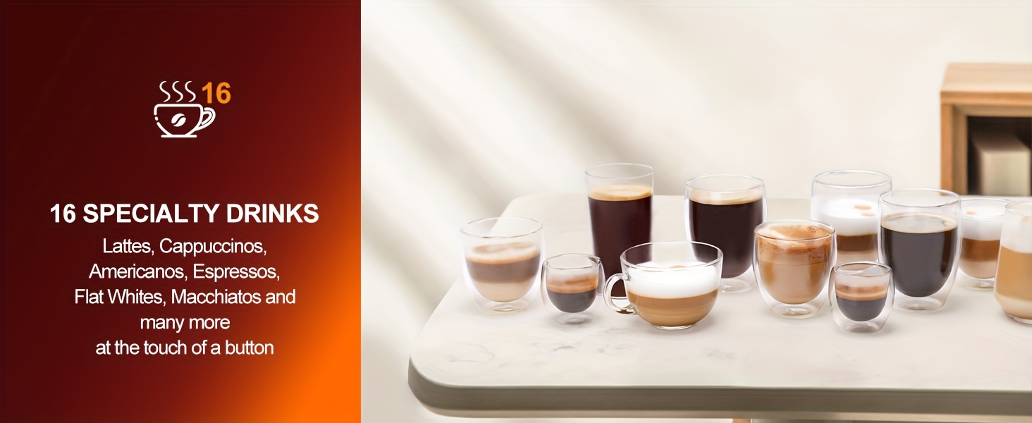 ws 203 super automatic espresso coffee maker with smart   for brewing 16 coffee drinks Product details 2