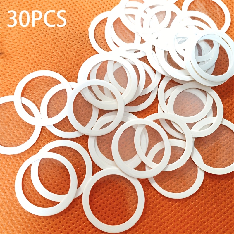30pcs Flute Diaphragm, Metal Guitar Ukulele Companion Universal Flute Diaphragm Additions