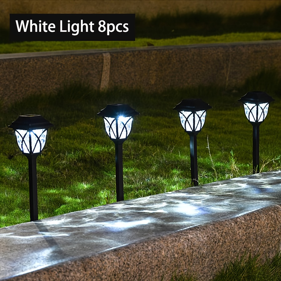 Lawn Lights For Courtyard Decoration, Outdoor Courtyard Lights, Lawn Lights (8pcs)