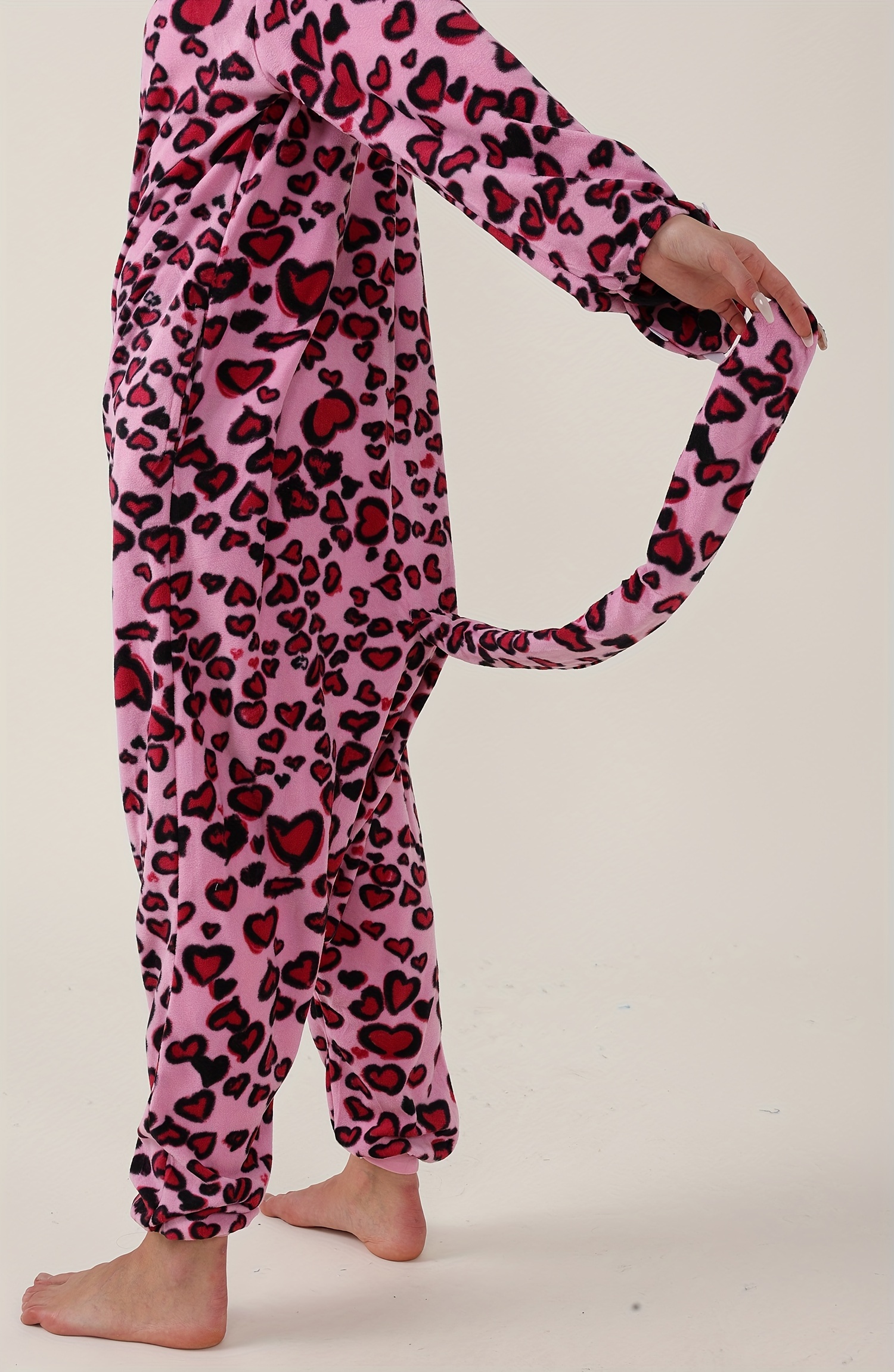 Animal Leopard Print Onesie Pajamas Animal Onesie Costume Leopard