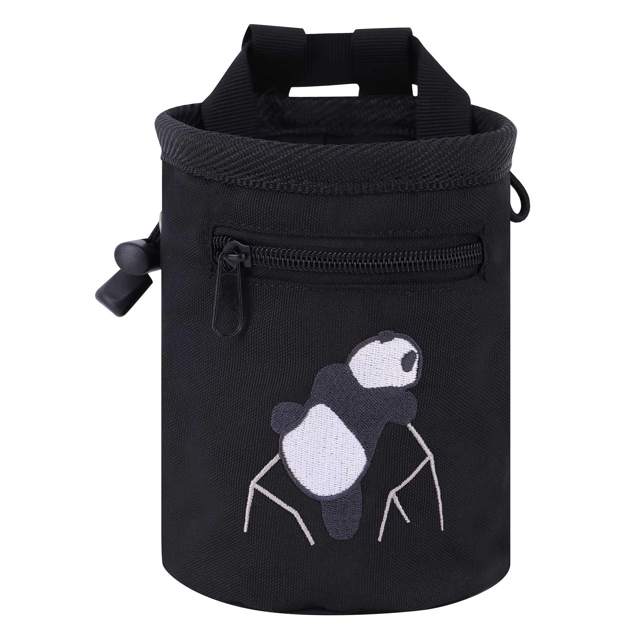 

Rock Climbing Panda Compact Chalk Bag With Adjustable Belt