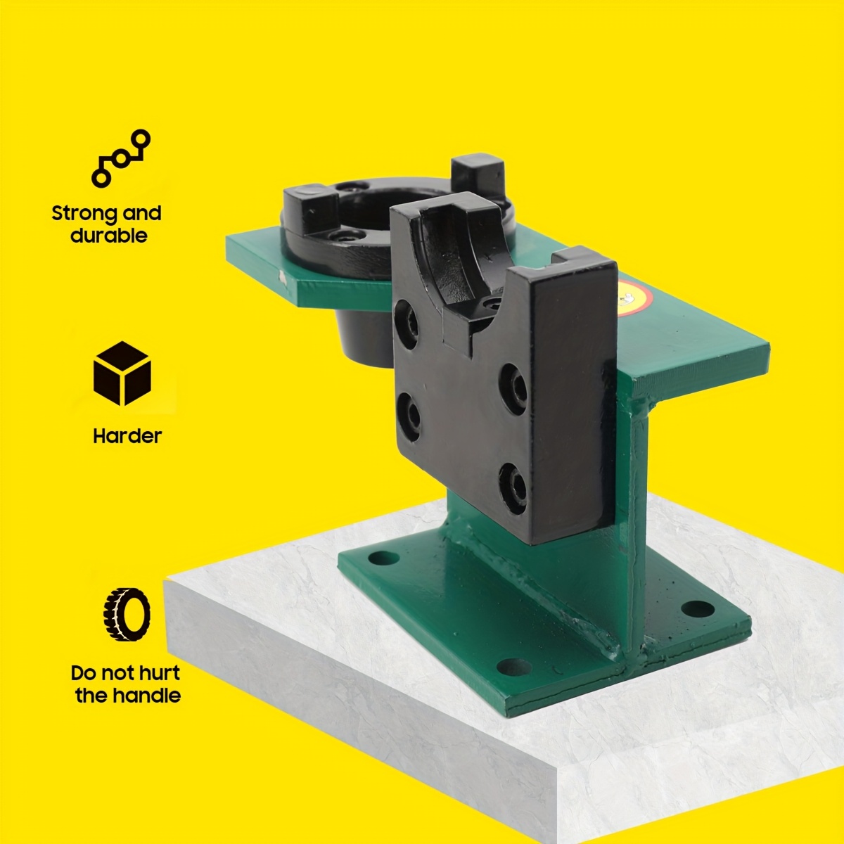 Cnc Mounting Holder For Vertical And Horizontal Locking, Designed For Assembling And Disassembling Sets In Vertical And Horizontal