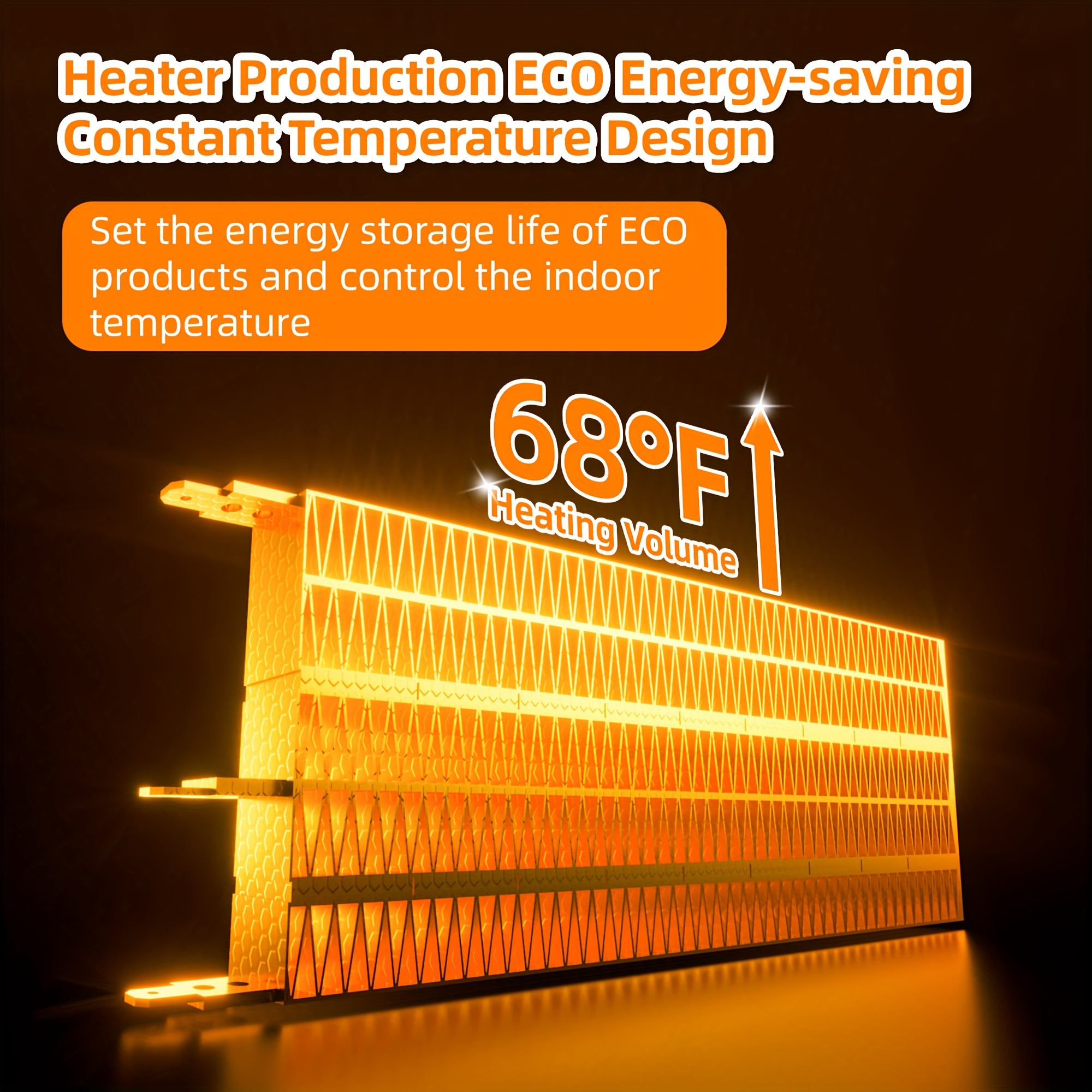 Programmable Space Heater With Digital Thermostat,450W Portable