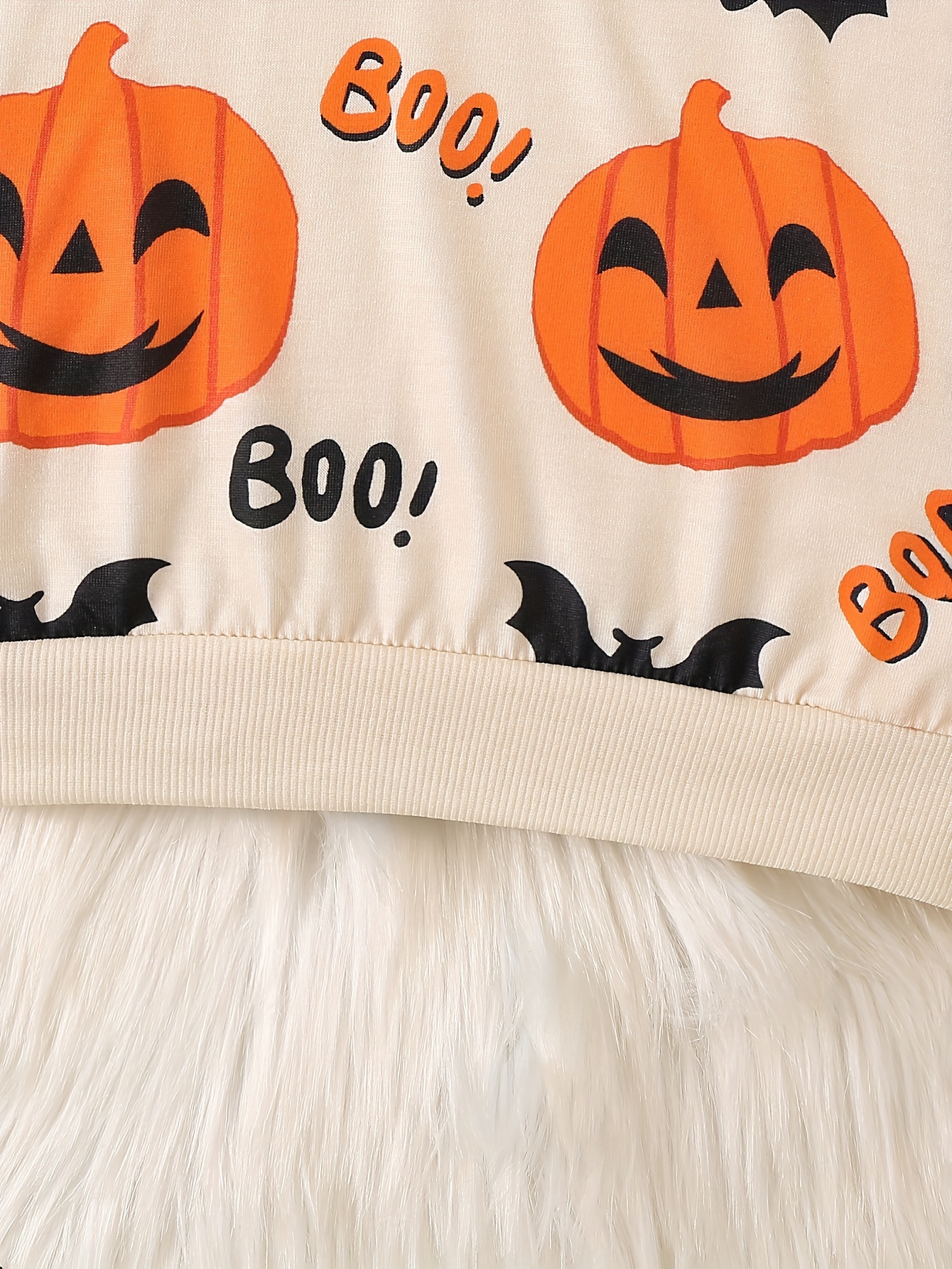 Pull-over Sportif Halloween à Imprimé Citrouille Cartoon pour Garçons, Idéal pour les Sorties de Printemps/Automne