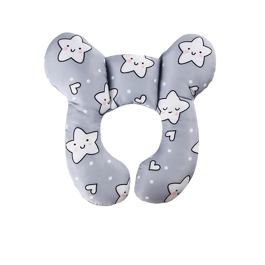 Image of 1pc Car Seat Pillow, Infant Neck Support Pillow - Baby Stroller Head Support, Suitable For Outdoor Travel And High Chairs, Car Seats, Best Gift For Baby's Spring/easter/ramadan