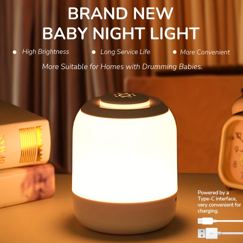 Multi Functional Night Light Usb 5v Power Type c Interface - Temu