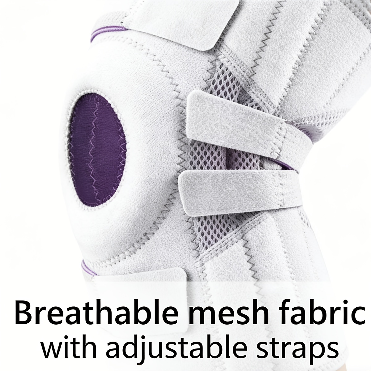 1pc Meniscus Knee Brace, Christmas Gift, Breathable And Sweat-free, Suitable For Running, Hiking, Climbing Stairs, Fitness Sports, Usable Indoors And Outdoors
