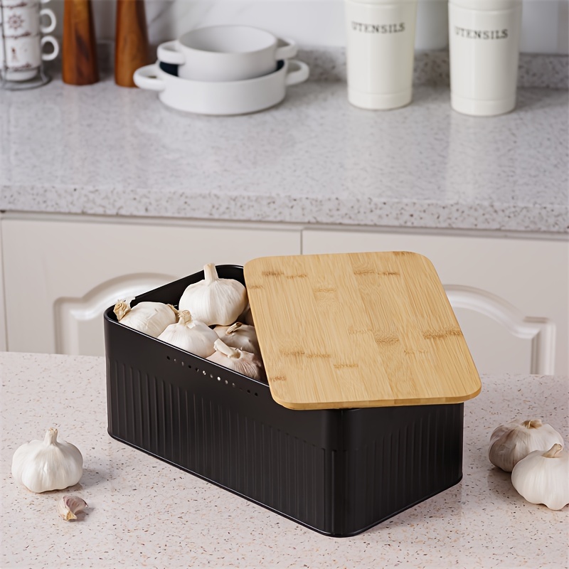 knoblauch aufbewahrungsbox – multifunktionaler