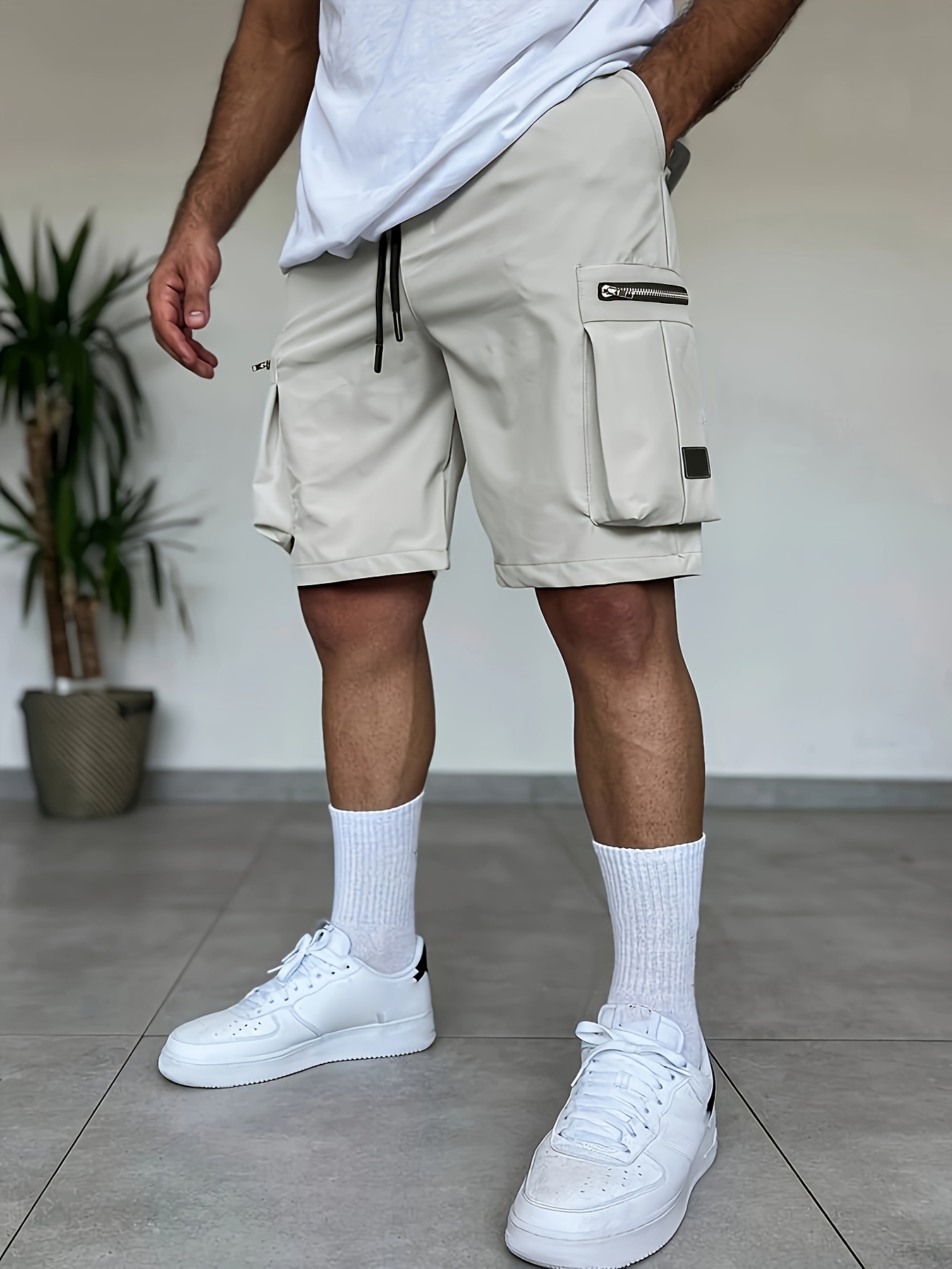 [teket] / ☆ 25SS Com Shorts / Cream 61R5WgA2ORL.jpg