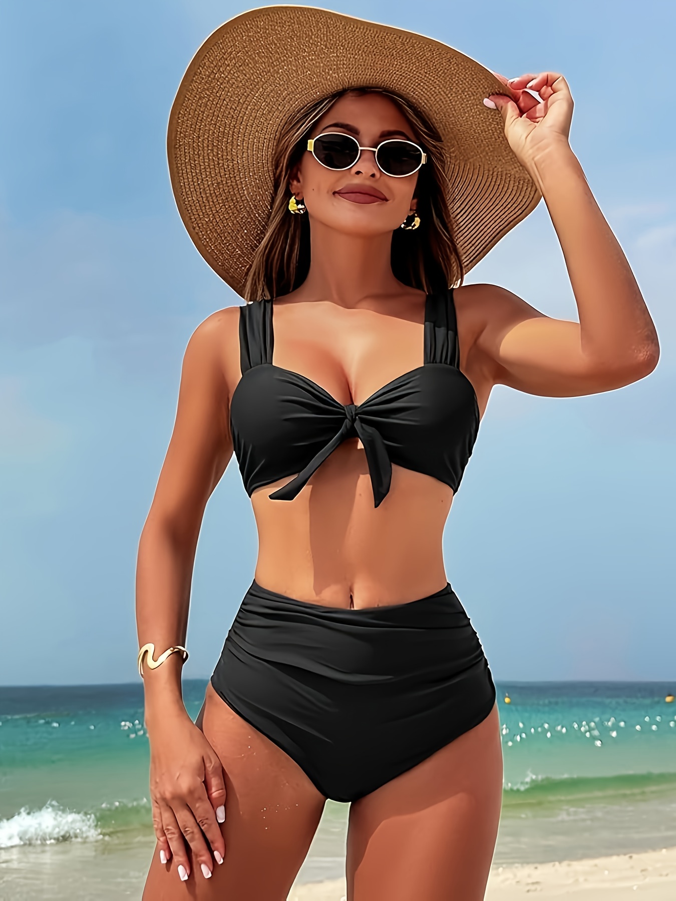 high waisted bikini set Qatar