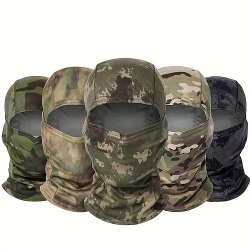 pasamontañas unisex, máscara facial completa transpirable para ciclismo, deportes , pesca, esquí, gorro y cuello multiusos para bicicleta