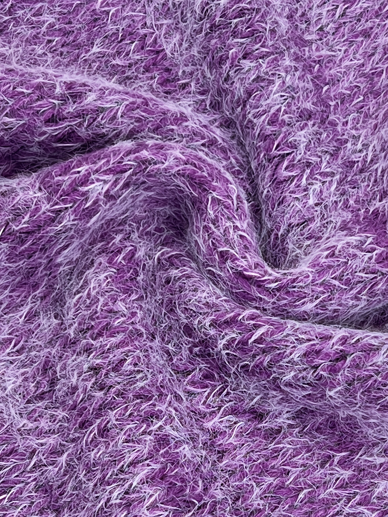 Elegant Soft Mixed Color Yarn Sweater | Casual V-neck Pullover with Color Block Details, TZTUO Brand