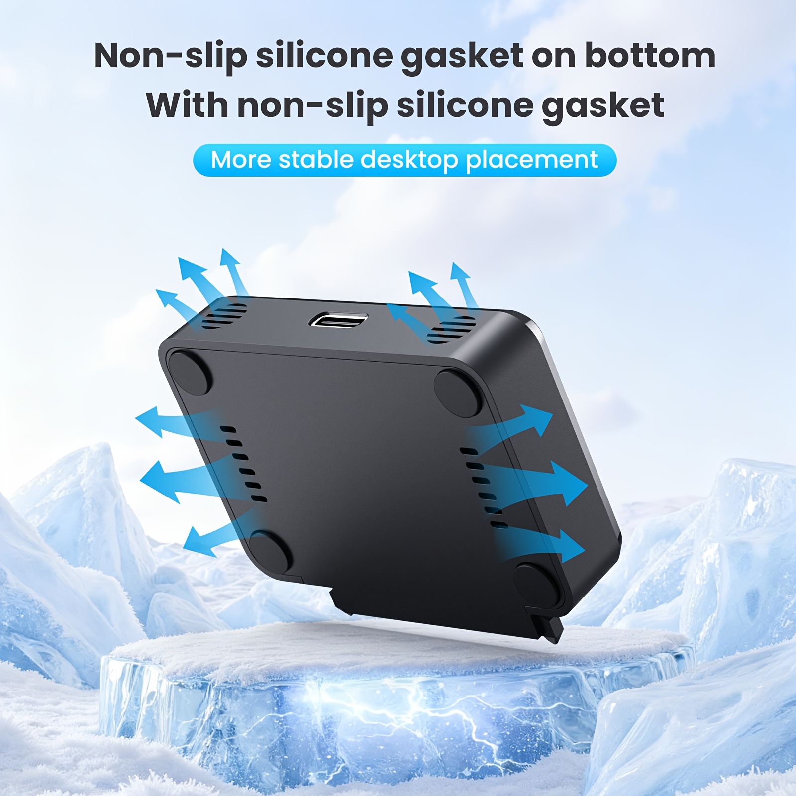 Station d'accueil portable pour NVMe vers USB 3.2 à 10 Gbps, conçue pour les SSD M.2. Cette boîtier externe prend en charge les SSD NVMe PCIe et SATA M.2, prenant en charge les tailles 2280, 2260, 2242 et 2230