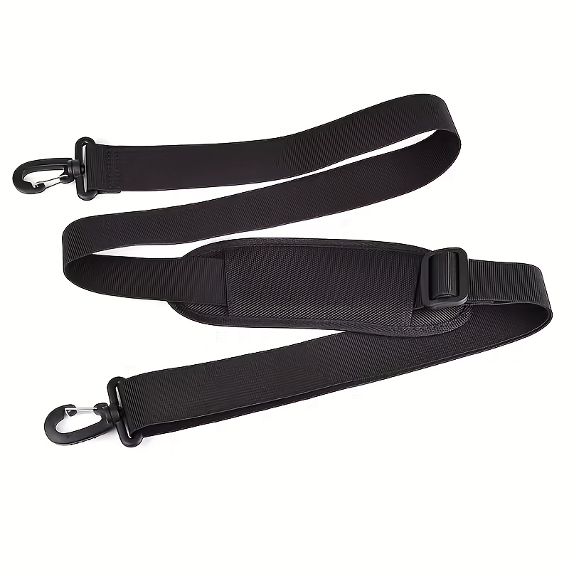 1pc Adjustable Durable Shoulder Strap, Suitable For Laptops, Luggage, Sports, And Travel Bags - Hook And Loop Closure Outdoor Shoulder Strap