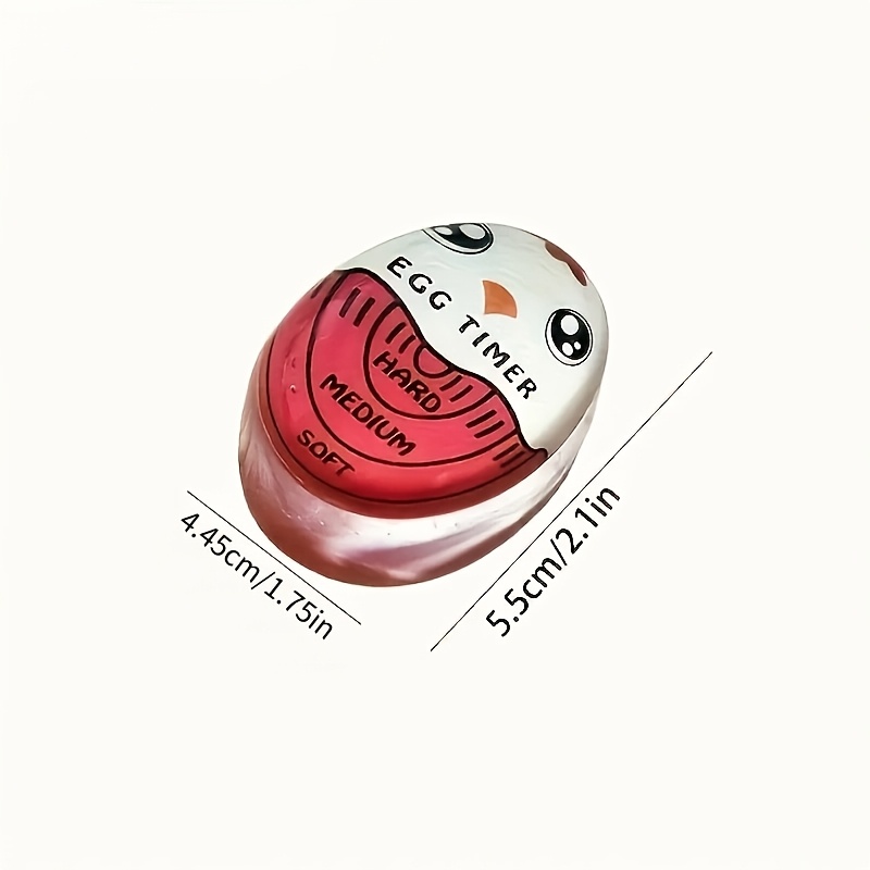Image of Shaon Egg Timer For Boiling Eggs - Color-changing Timer With Hard/medium/soft Cook Guide, Manual Operation (no /), Indicator For Perfectly Cooked Eggs Time, Ideal For & Use ( & S)