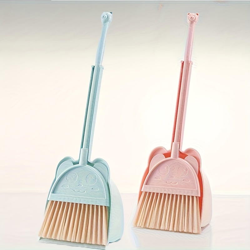 

1set, Mini Broom Dustpan Set With Soft Bristle Broom Combination For Household Use, Suitable For Cleaning Kitchen Tabletops, Windows, And Floors, Cleaning Supplies, Cleaning Tool