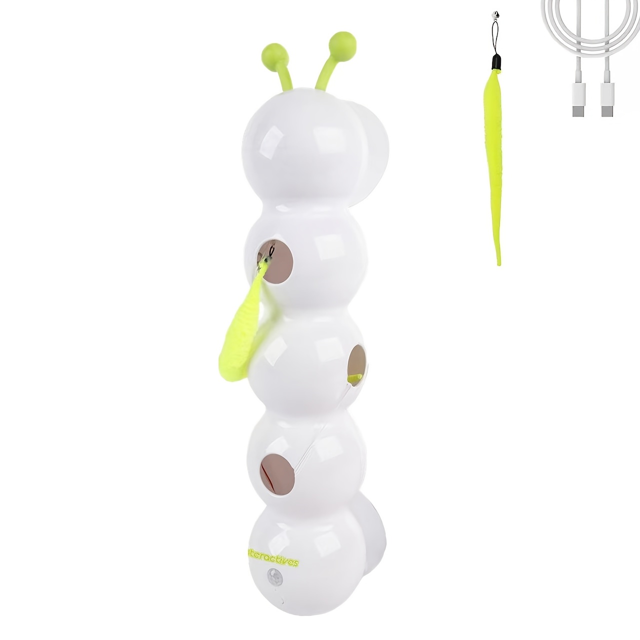 self playing interactive electric cat toy with realistic artificial feathers it has an automatic fluttering function and serves as a pet toy to relieve cats boredom