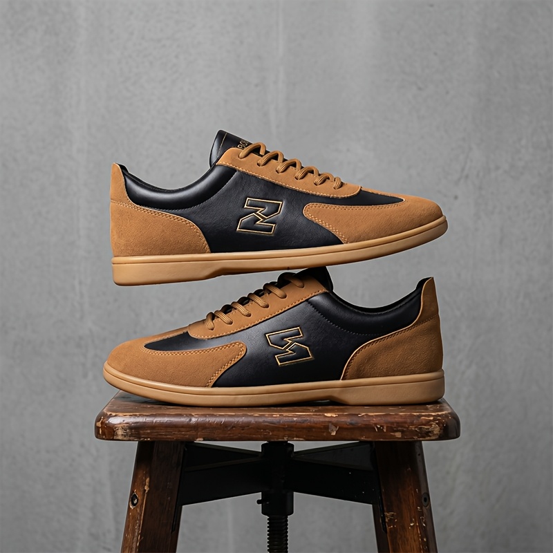 TEMU [sneakers] Trendy Men's Comfortable Non-slip Outdoor Skateboard Shoes, B-13