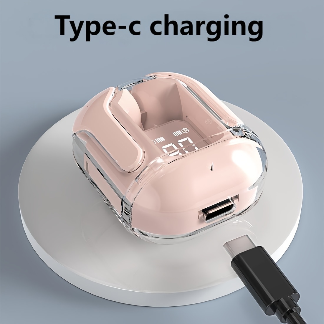 In-ear wireless sports earphones, stylish and cool, lightweight and easy to carry, low latency high-quality HiFi sound quality with power indicator light display, ideal choice for gaming/sports/outdoor/leisure/sleeping headphones, trustworthy!