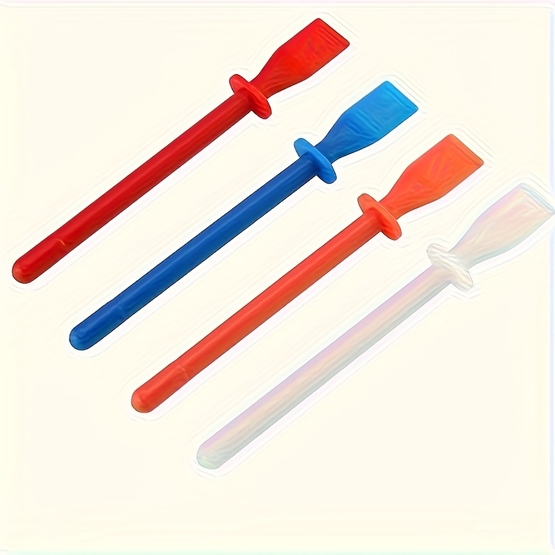 Diy Craft Glue Applicator Stick - 1pc - Polypropylene Spatula With Painting Scraper, Suitable For Art And Leather Projects, No Electricity Required, Color Sent