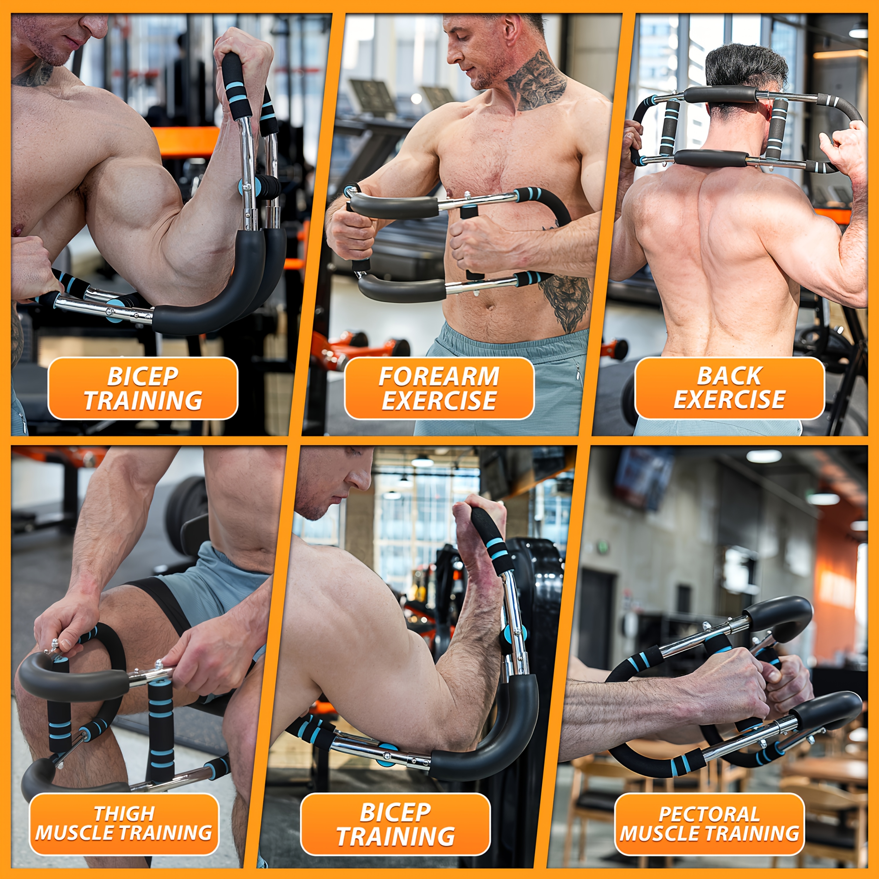 Gym Equipment Twister Arm Trainer, 60-110lb Adjustable Resistance