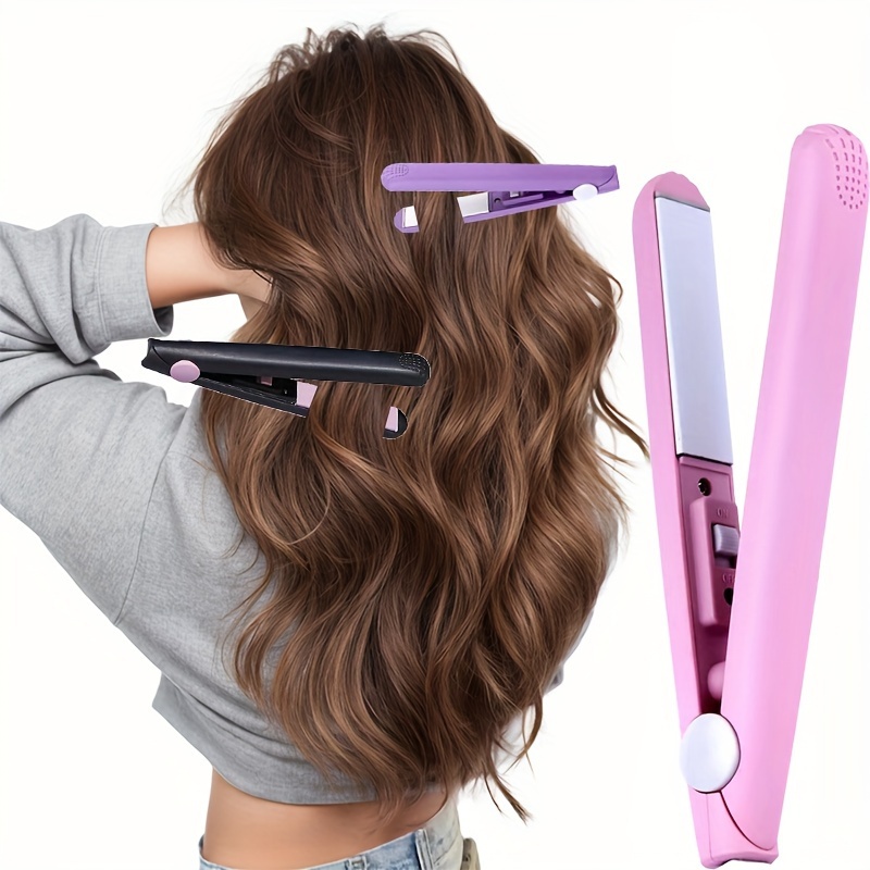 mini hair straightener sold on Temu United States