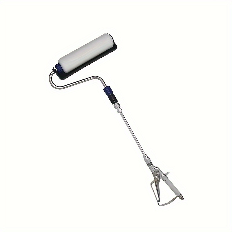 diy high pressure spray gun kit airless painting accessories with extendable handle roller head for   trouble free paint application ideal for smooth walls furniture makeover set b 0