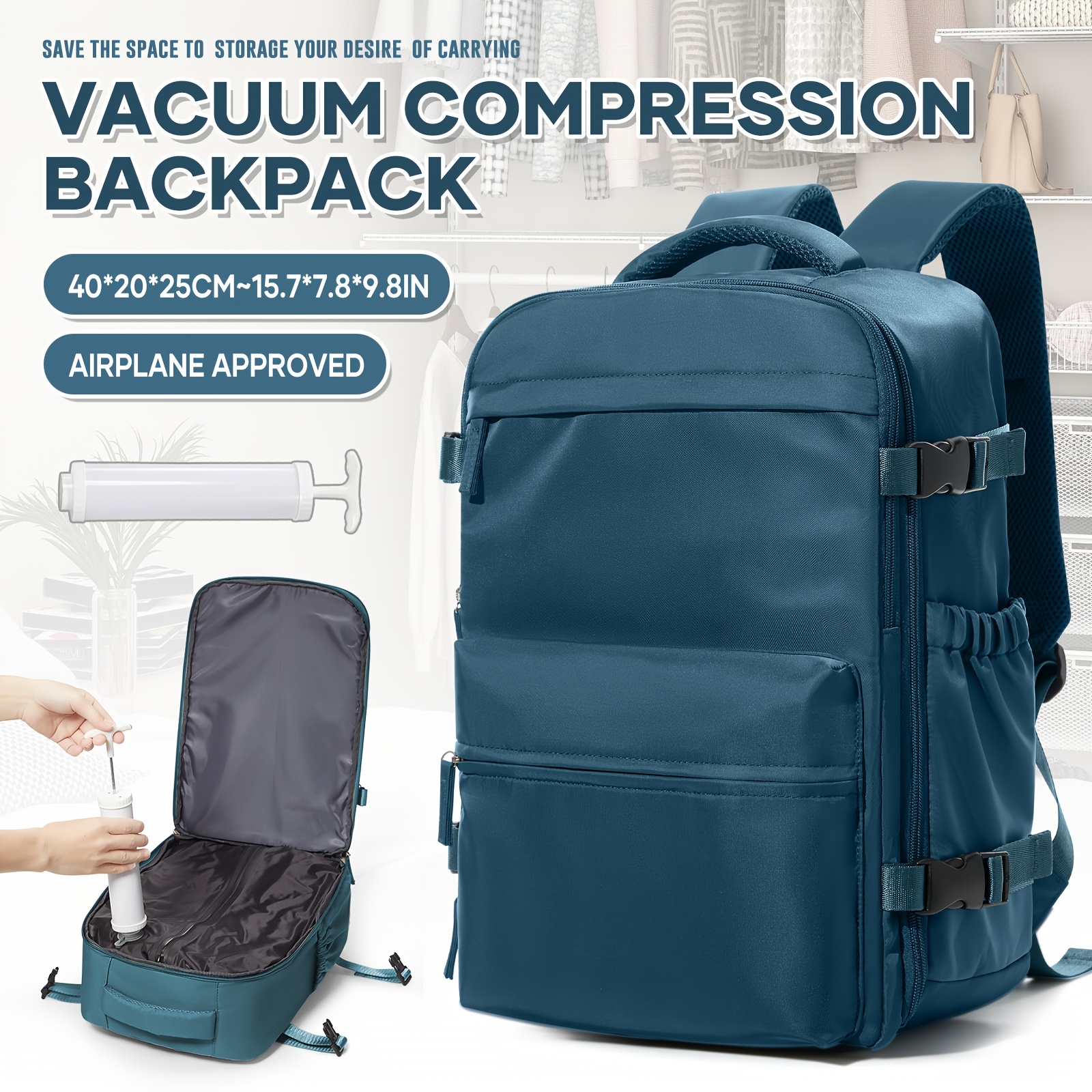 mochila 40 25 20