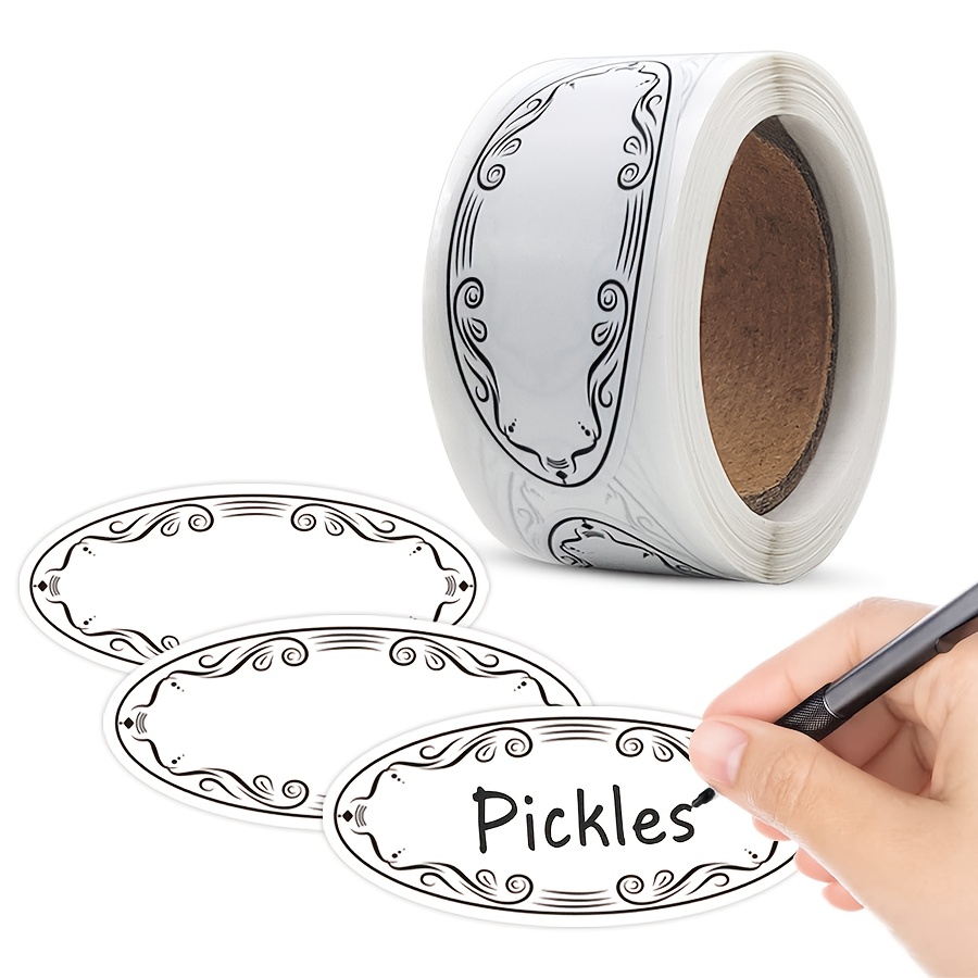 TEMU 500 Sheets Oval Sticky Notes - Easy Bookmark And Label, Suitable For Office, Home, And Party Organization, Sticky Notes, Sticky Notes For Home,