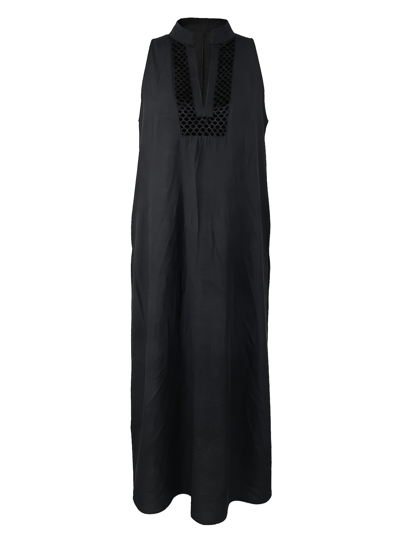 Summer Fashion Elegant Easy Bold V-Neck Sleeveless Women'S Dress