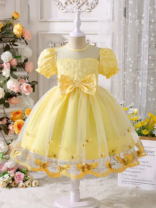 girls' smocked yellow dresses baby toddler girls' birthday party ball dresses easter spring summer dress | Check Out Today's Deals Now | Temu girls' smocked yellow dresses baby toddler girls' birthday party ball dresses easter spring summer dress | Check Out Today's Deals Now | Temu