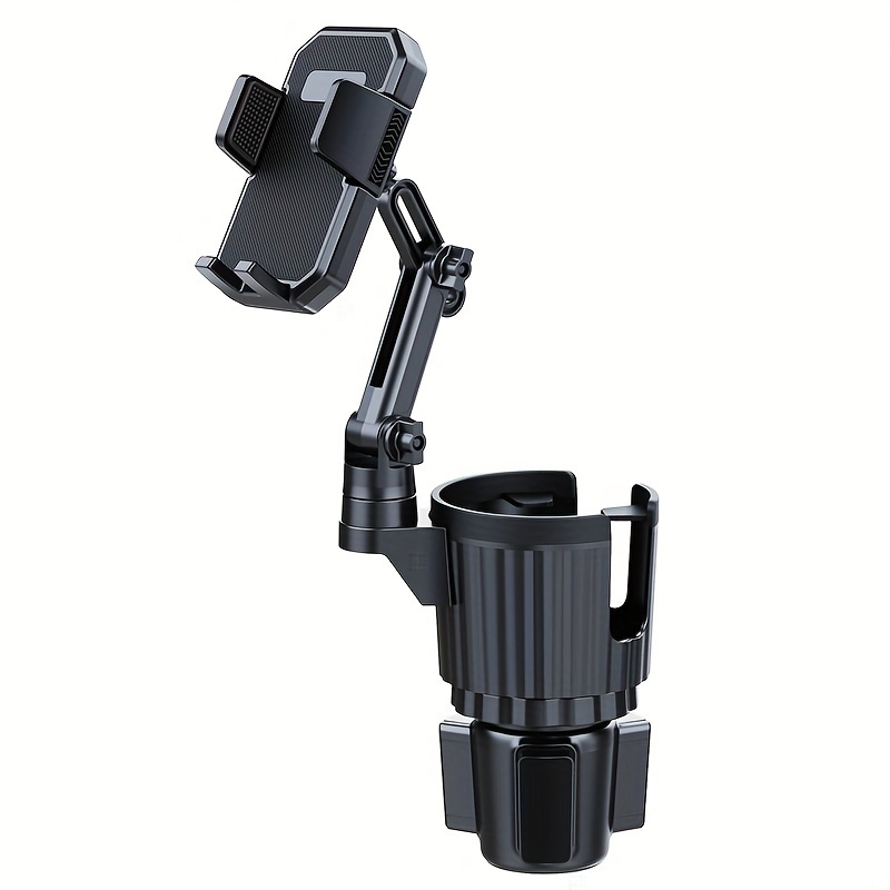 TEMU 360Â° Rotating 2-in-1 Car Water Cup phone Holder, With An Expandable Base For Car Water Cup Holder And Phone Holder Adapter, Suitable For -7 Inch