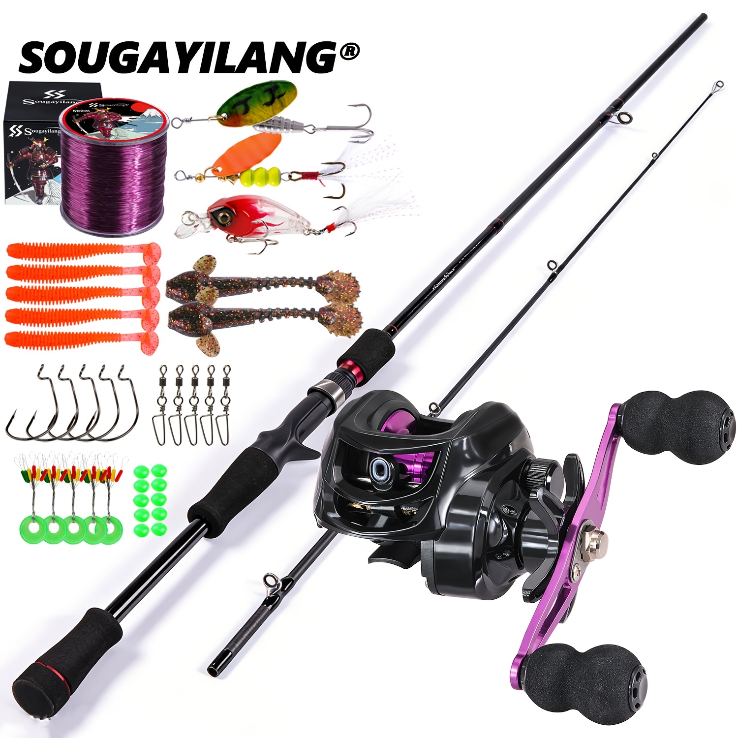 baitcasters combo 7ft Abu Garcia Max Pro Baitcast Combo