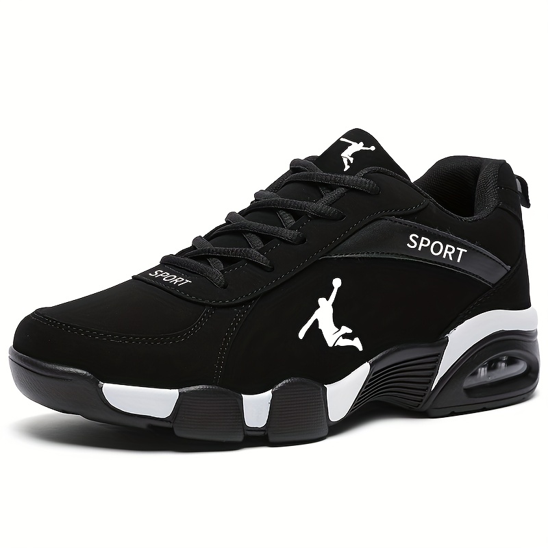 new fashionable sports casual shoes versatile wear resistant anti slip air cushion shock absorption breathable odor resistant for teen students and men travel shoes