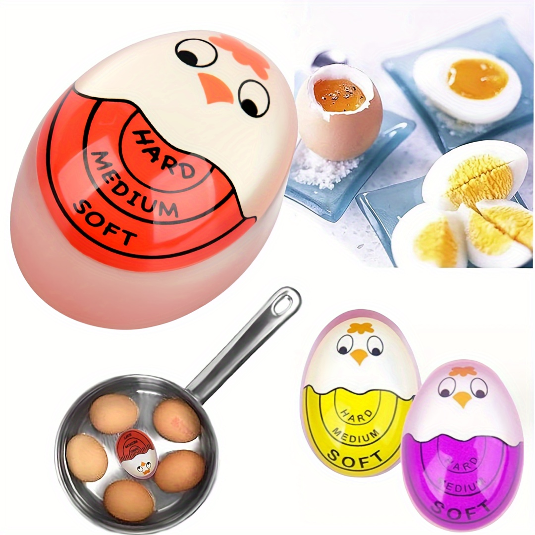 

Egg Timer With Color-changing Indicators For Perfect - Resin, Non-electric Kitchen Gadget