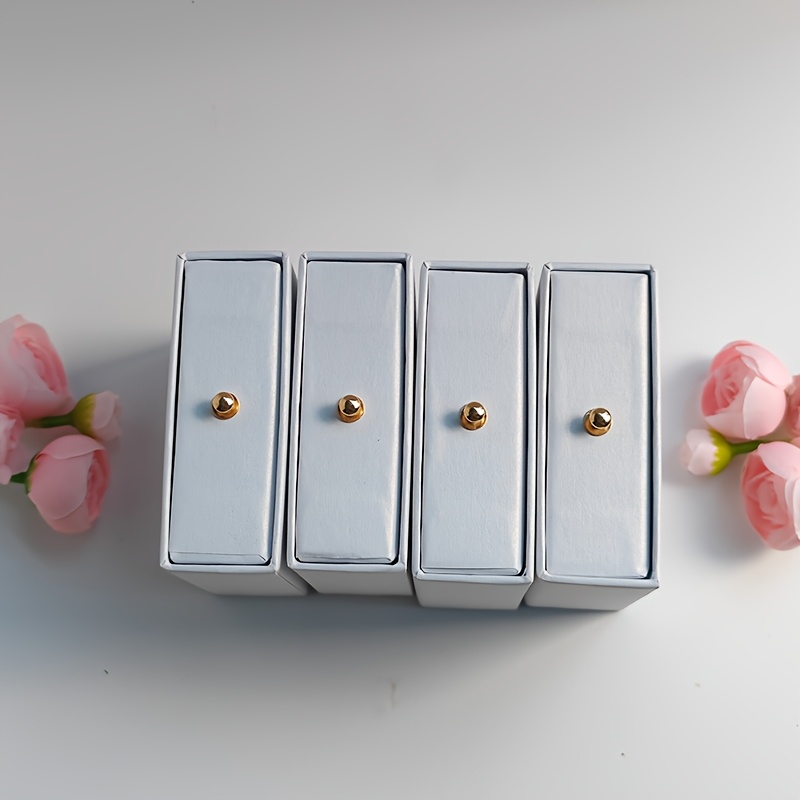 16pcs fashion minimalist drawer jewelry boxes paper material with velvet interior suitable for storing necklaces bracelets rings pendants earrings studs   great for jewelry display souvenir or gift packaging a surprise gift for girlfriend Product details 5
