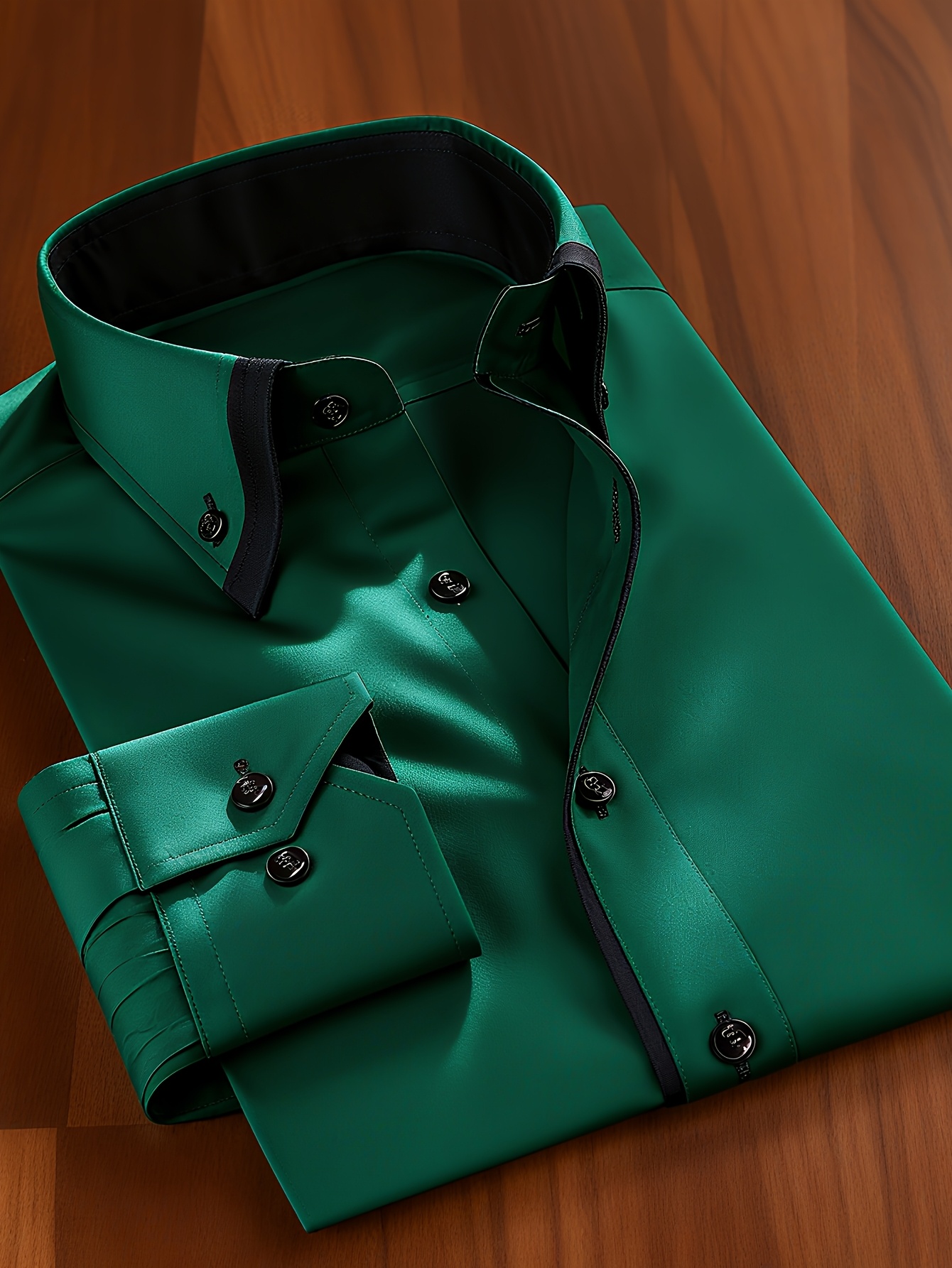 green button shirt sold on Temu United States