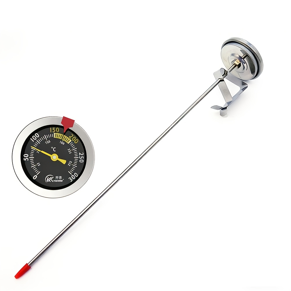 TEMU 1pc 0-300Â°c / 50-550Â°f / 10-280Â°c, An Instant-read Frying Thermometer, Made Of Food-grade Stainless Steel, Easy To Clean. Suitable For Grillin