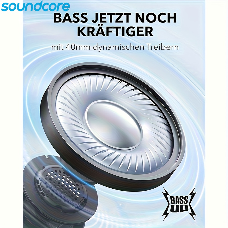 Soundcore H30i Draadloze On-Ear Koptelefoon