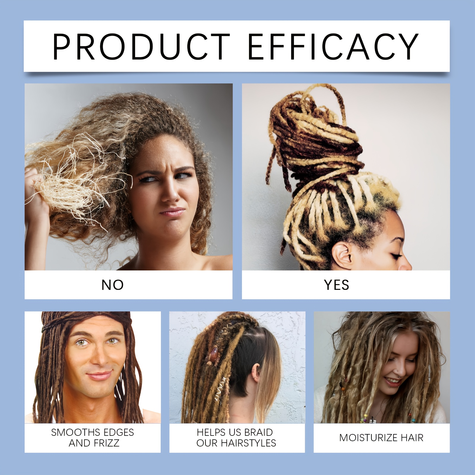 dreadlocks hair braid gel containing aloe vera ingredients - Temu Oman