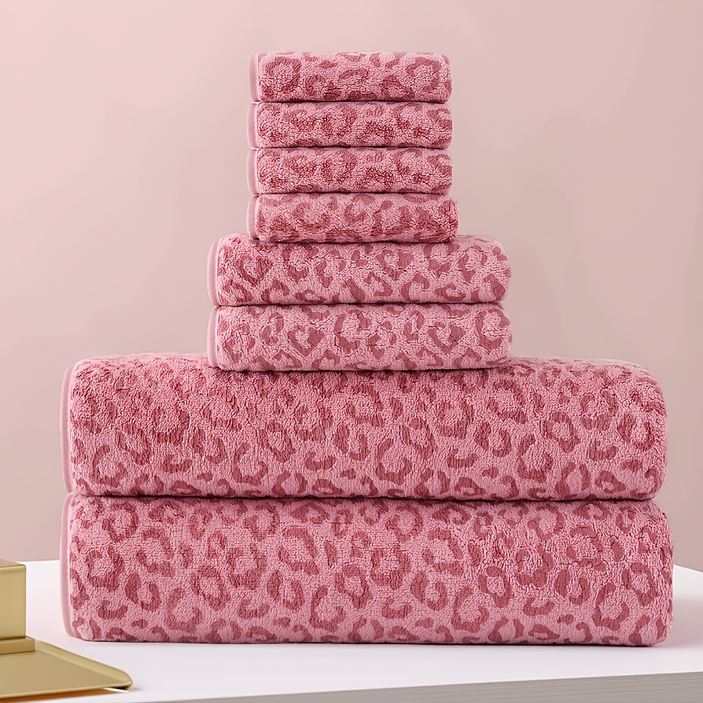 TEMU Printed Towels And Bath Towels Are Soft And Absorbent