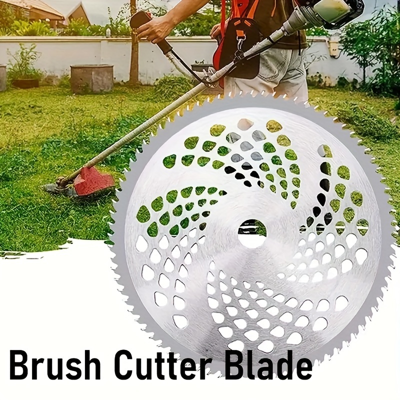 

Alloy Brush Cutter Blades - 40t/60t/80t, Manual Power Trimmer Accessories For Efficient Grass Cutting