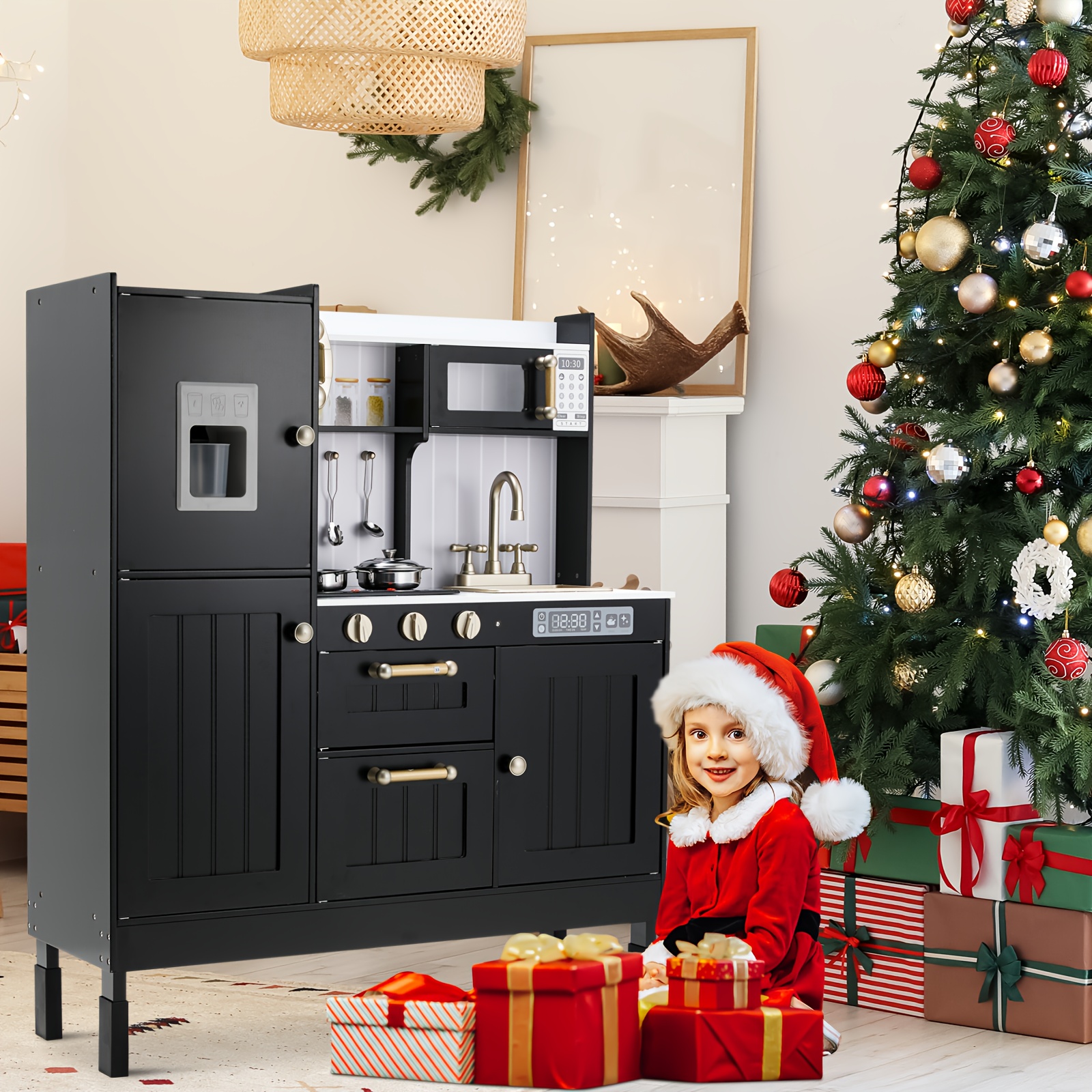 その他 MODERN KITCHEN CHILDREN PLAY HOUSE Kitchen Corner Wooden Play Kitchen | Toys for children | Toy